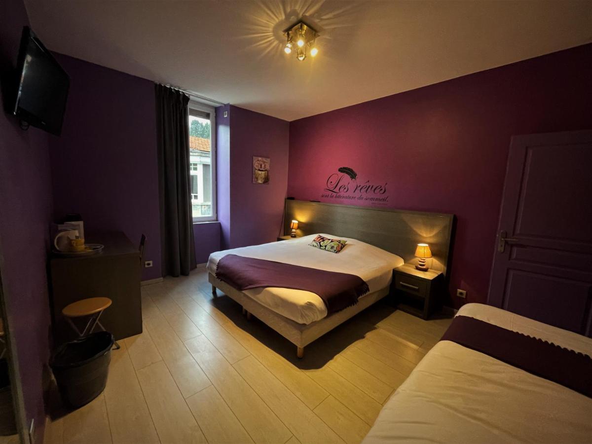 Hotel-Restaurant Des Voyageurs Le Cheylard Ngoại thất bức ảnh